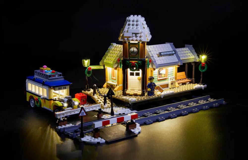 Lighting kit for Winter Village Station